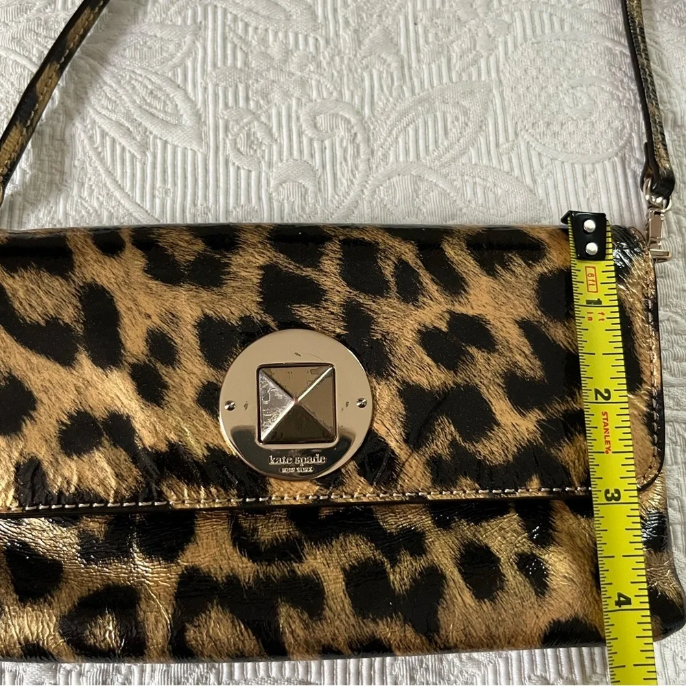 Kate Spade Leopard crossbody purse - Picture 5 of 7